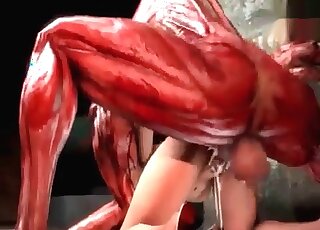 Animation and seduction in a free porno movie